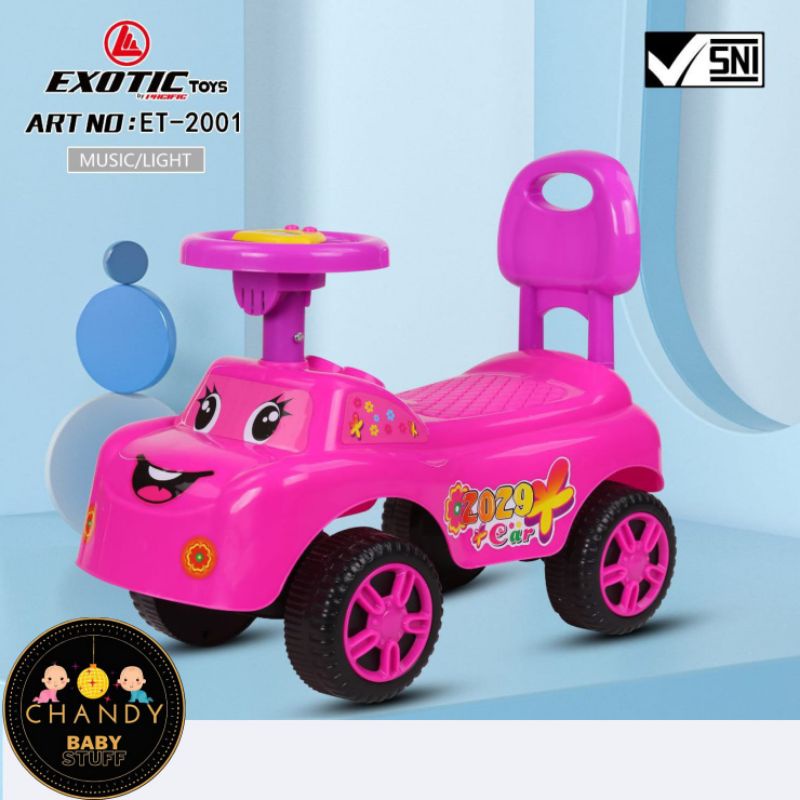 MAINAN ANAK MOBIL MOBILAN CARS RIDE ON TOYS EXOTIC ET 2001, MIMO 709