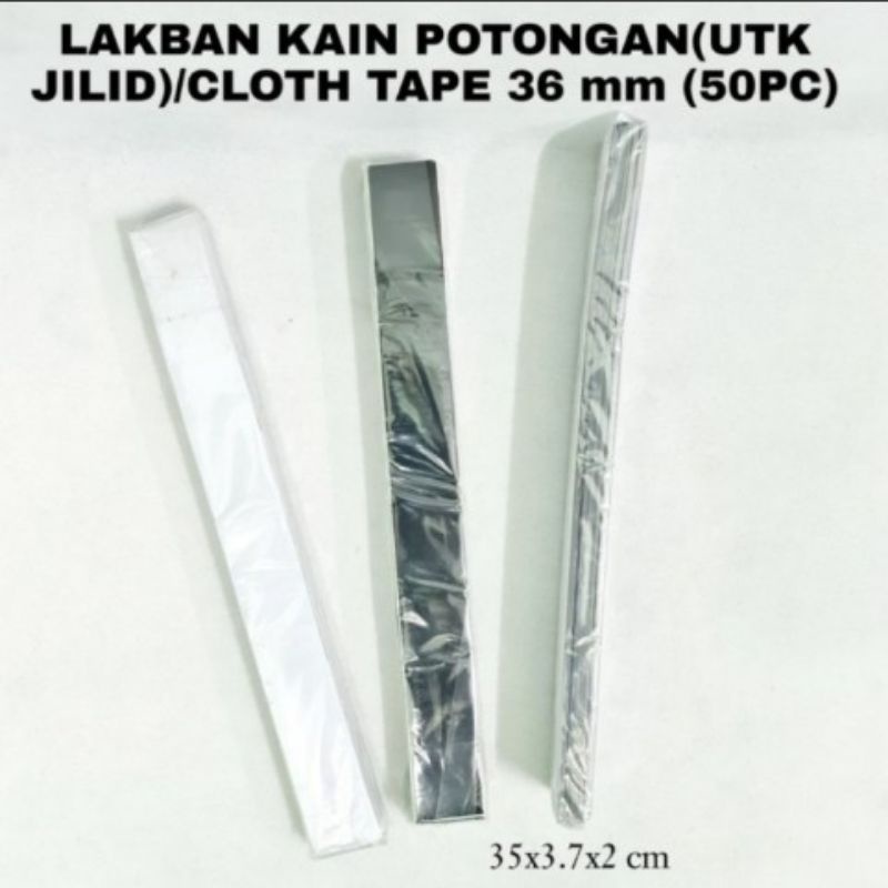 

SJS Lakban kain potongan untuk menjilid buku dan kertas/cloth tape