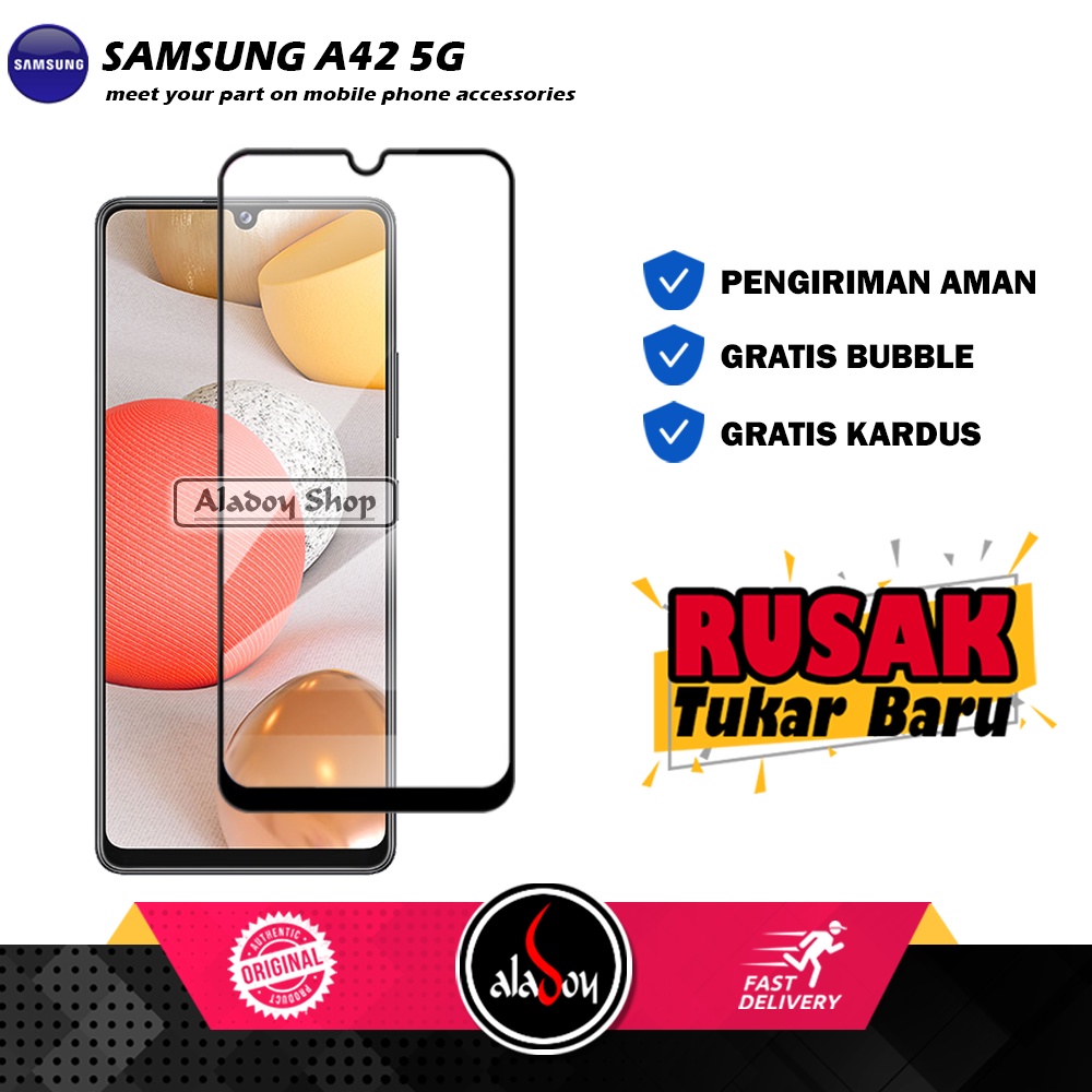 Tempered Glass Samsung A42 5G Anti Gores Layar Screen Protector