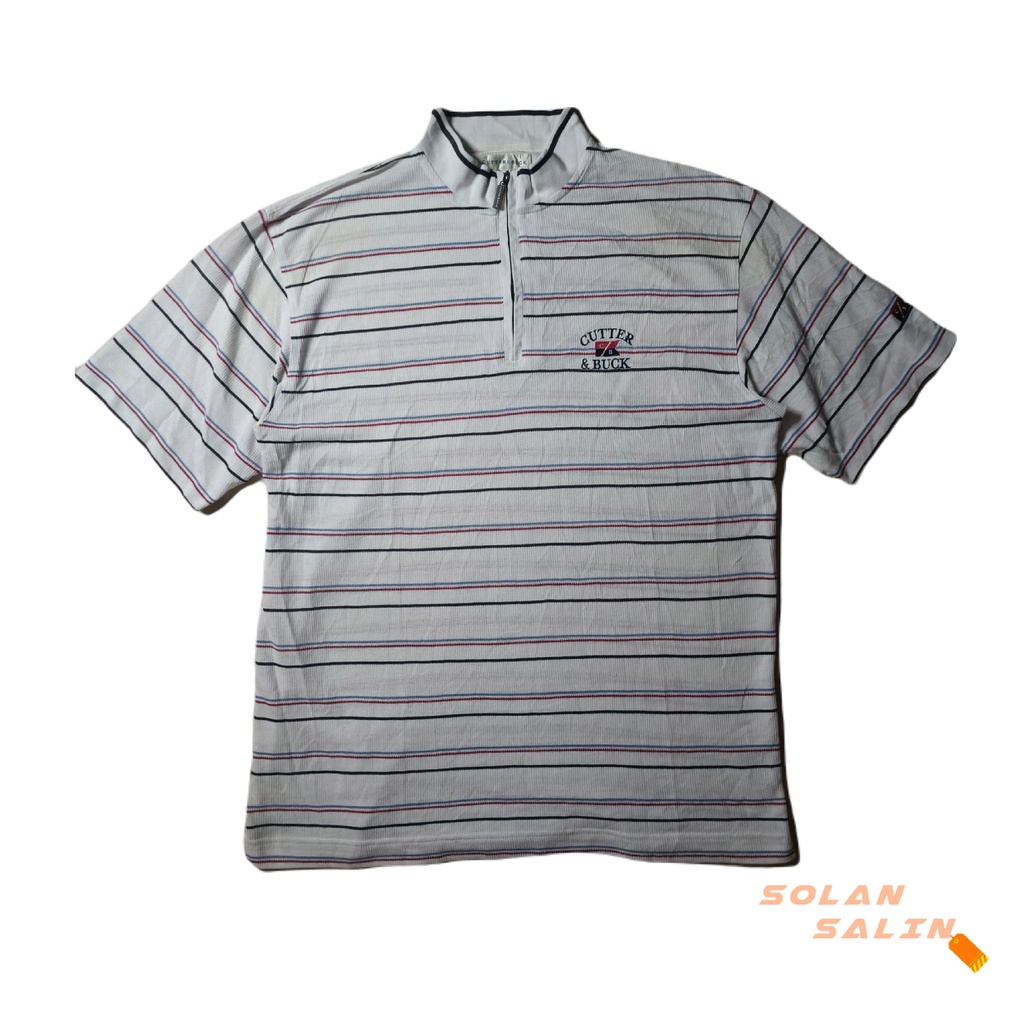 Cutter & Buck Golf Polo Shirt Preloved / Kaos Kerah Pria Golf