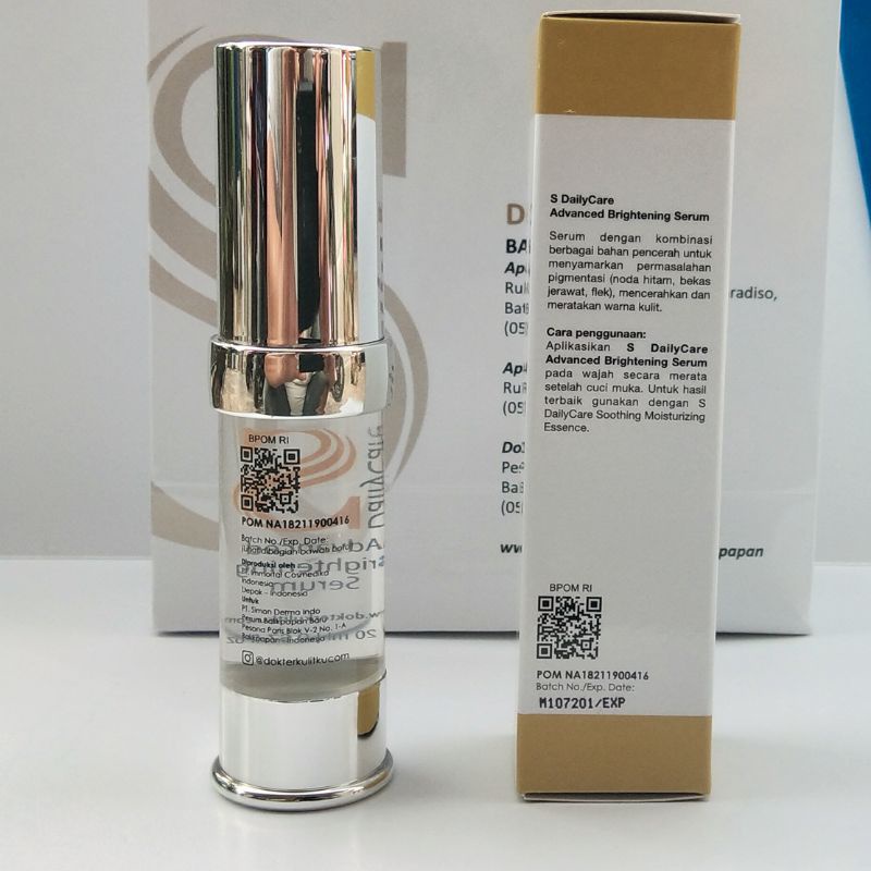 PRELOVED Advanced Brightening Serum dokterkulitku Original Termurah dokterkulitku.com
