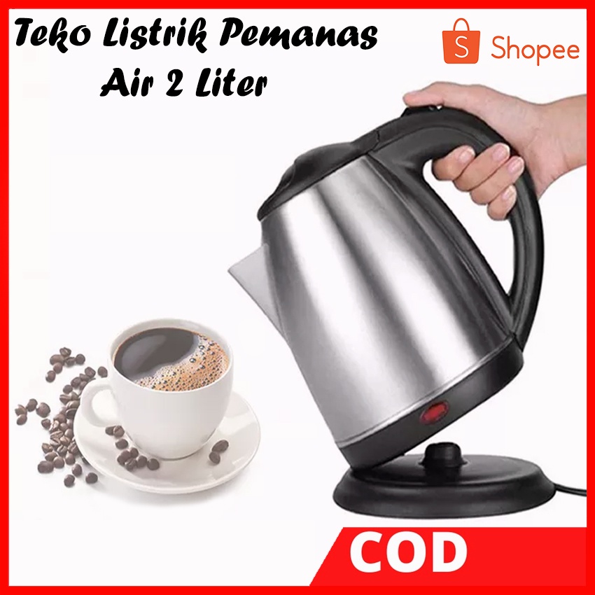 Jual Teko Listrik 2l Pemanas Air 20 Liter Kettle Electricteko Listrik Pemanas Airpemanas 4178