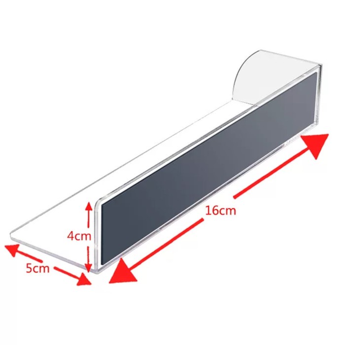 ACRYLIC DISPLAY TOKO SEKAT PEMISAH - ETALASE MINIMARKET SUPERMARKET