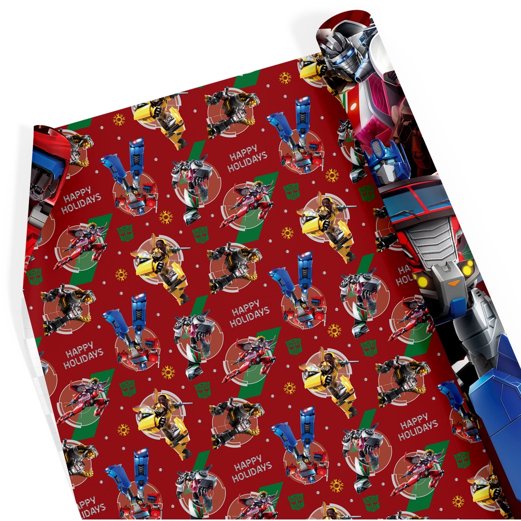 

WRAPPING PAPER - KERTAS KADO - TRANSFORMER - TF116