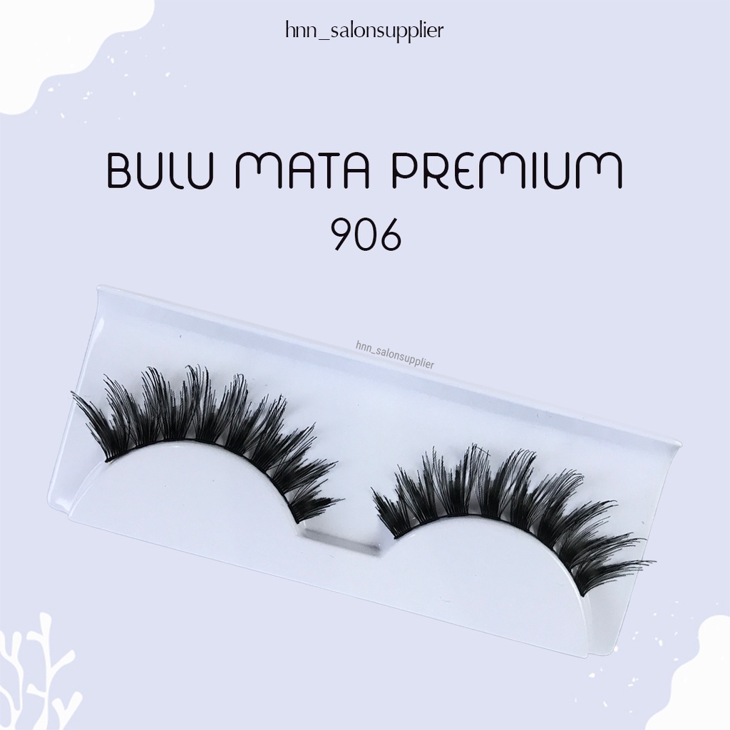 906 Bulu Mata Palsu Handmade Fake Eyelash Eye Lashes Lash Artifivial Belle Eyelashes