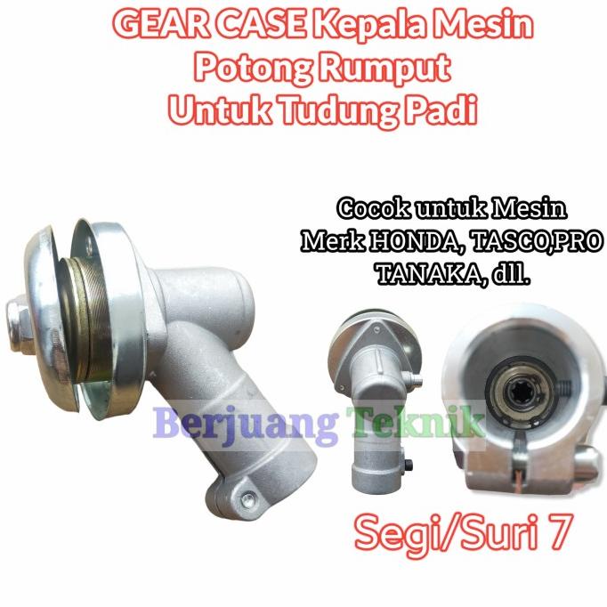 Gear Case Kepala Mesin Potong Rumput HONDA, untuk Potong Padi Segi 7 barang laris