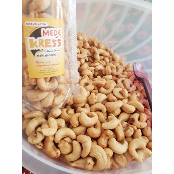 

Mente goreng kacang mete wonogiri 80gr