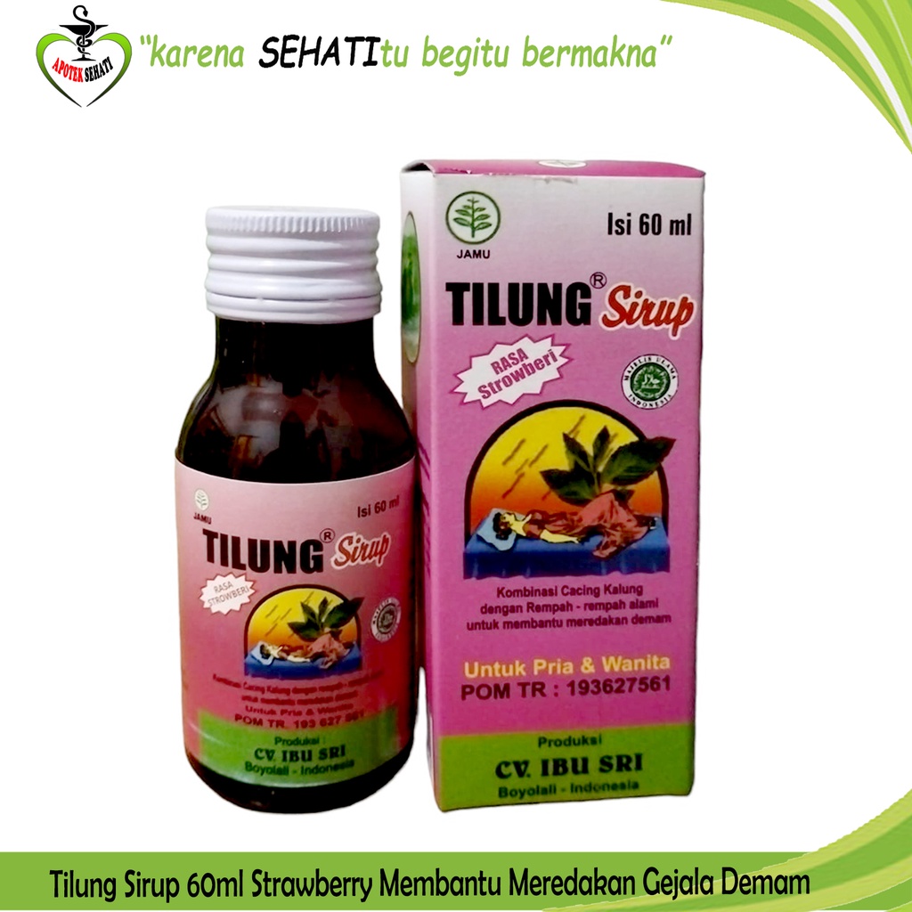 TILUNG 500MG OBAT TIFUS TIPES THYPUS KAPSUL EKSTRAK CACING