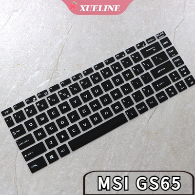 Skin cover Pelindung Keyboard Bahasa Inggris Untuk MSI GF63 GS65 P65 PS42 PS63 GF65 15.6 inch