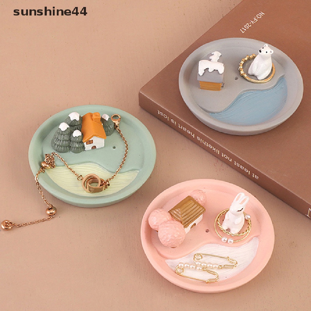 Sunshine Holder Dupa Bakar Bentuk Kartun Hewan Bahan Resin Untuk Dekorasi Rumah