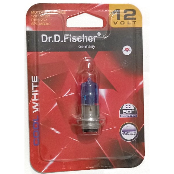 Dop Bohlam cool white dr d fischer 18w 25W 35W dop depan bebek halogen