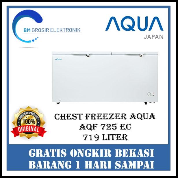 Promo Chest Freezer Aqua Aqf 725 Ec / Aqf-725Ec / 719 Liter