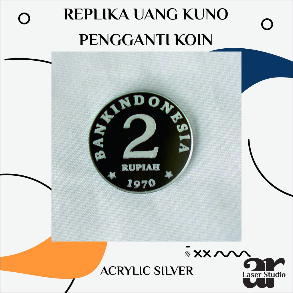 Replika Uang Koin Kuno Untuk Mahar