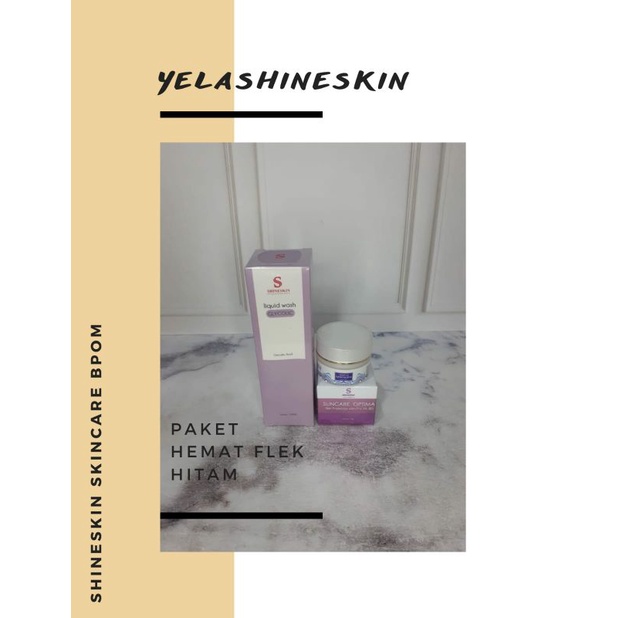 shineskin paket flek ( paket hemat )