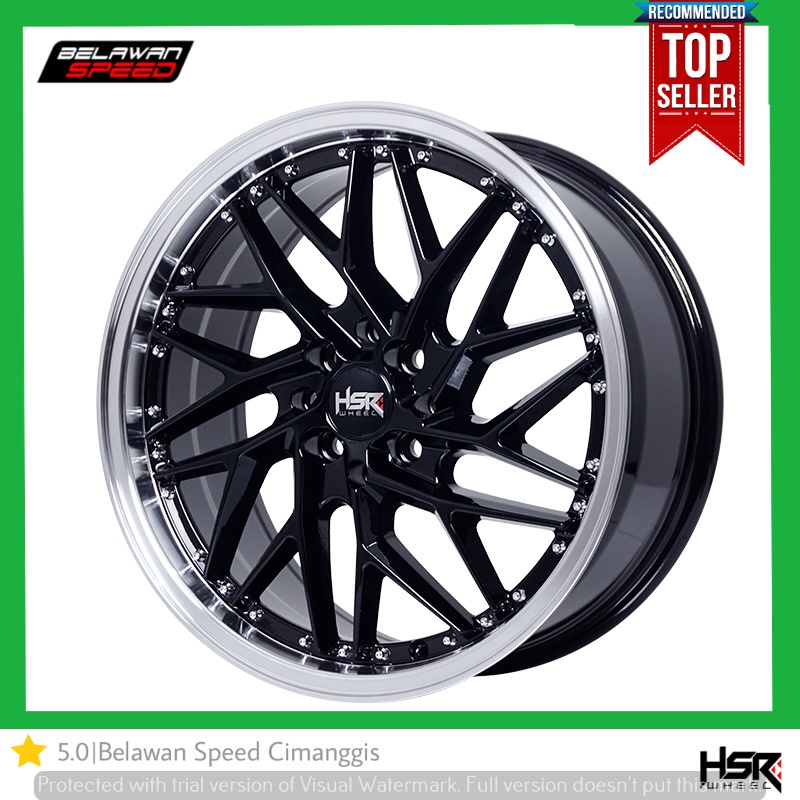 VELAG RACING VELG MOBIL CITY HATCHBACK RING 17 HONDA WR-V RAIZE VIOS HSR SEPULU R17 GRATIS KIRIM