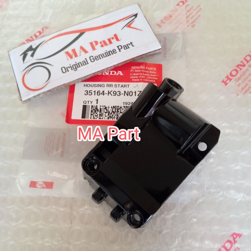 RUMAH DUDUKAN KABEL GAS STARTER STATER  HOLDER KANAN SCOOPY ESP 2017-2019 ORIGINAL 35164K93N01ZB