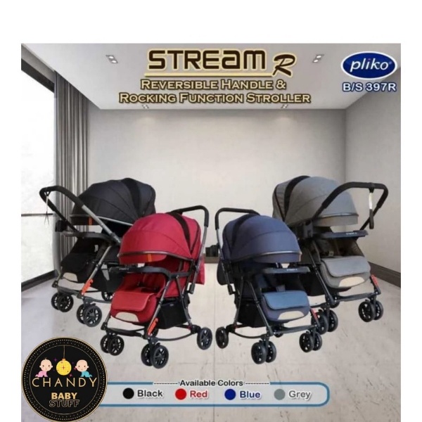 STROLLER BAYI PLIKO FALCON BS 390, STREAM 387, 397R