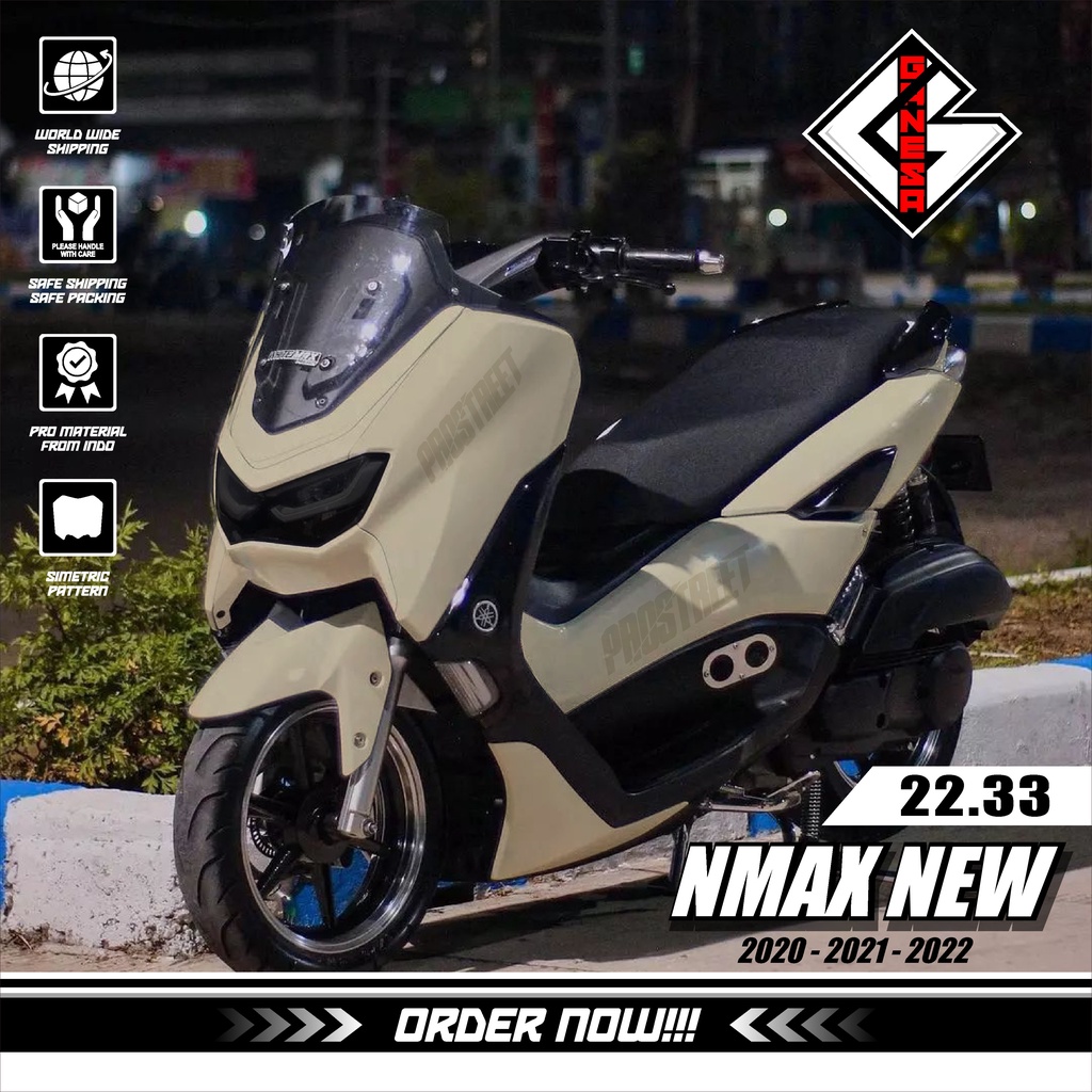 Decal Sticker Dekal Stiker Motor Yamaha New Nmax 2020 - 2021 - 2022 Facelift ABS - non ABS Fullbody 