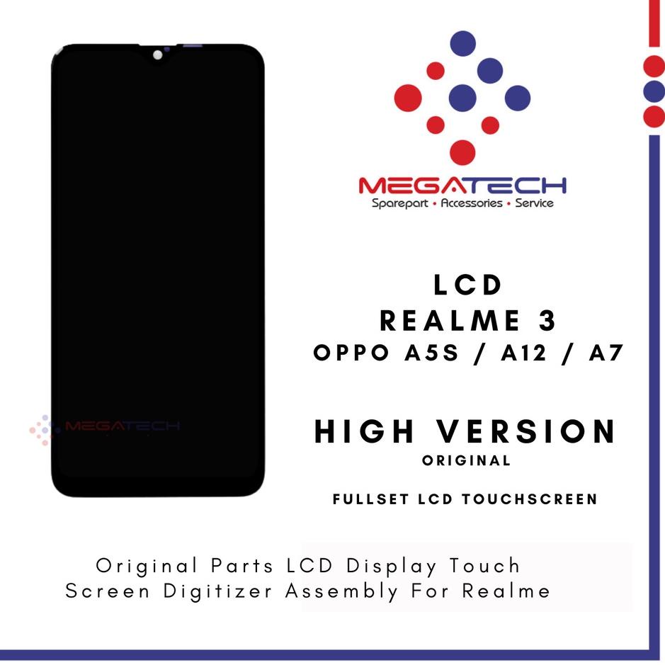 Paling Diminati LCD Oppo Realme 3 / LCD Oppo A5S / LCD Oppo A12 / LCD Oppo A7 Universal Fullset Touchscreen - Parts Kompatibel Dengan Produk Oppo