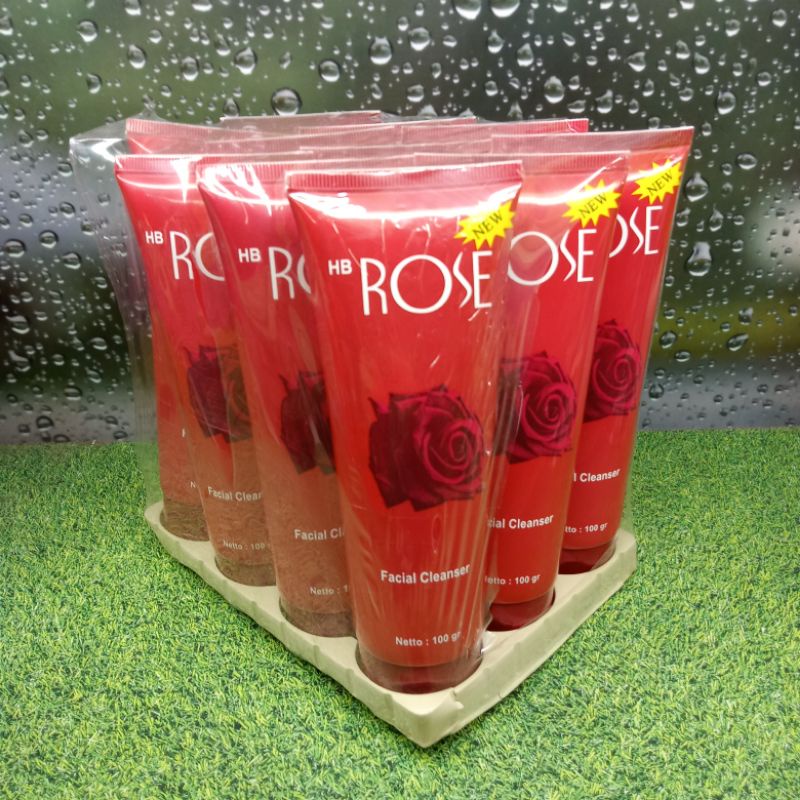 HB ROSE FACIAL CLEANSER 100 gr BPOM