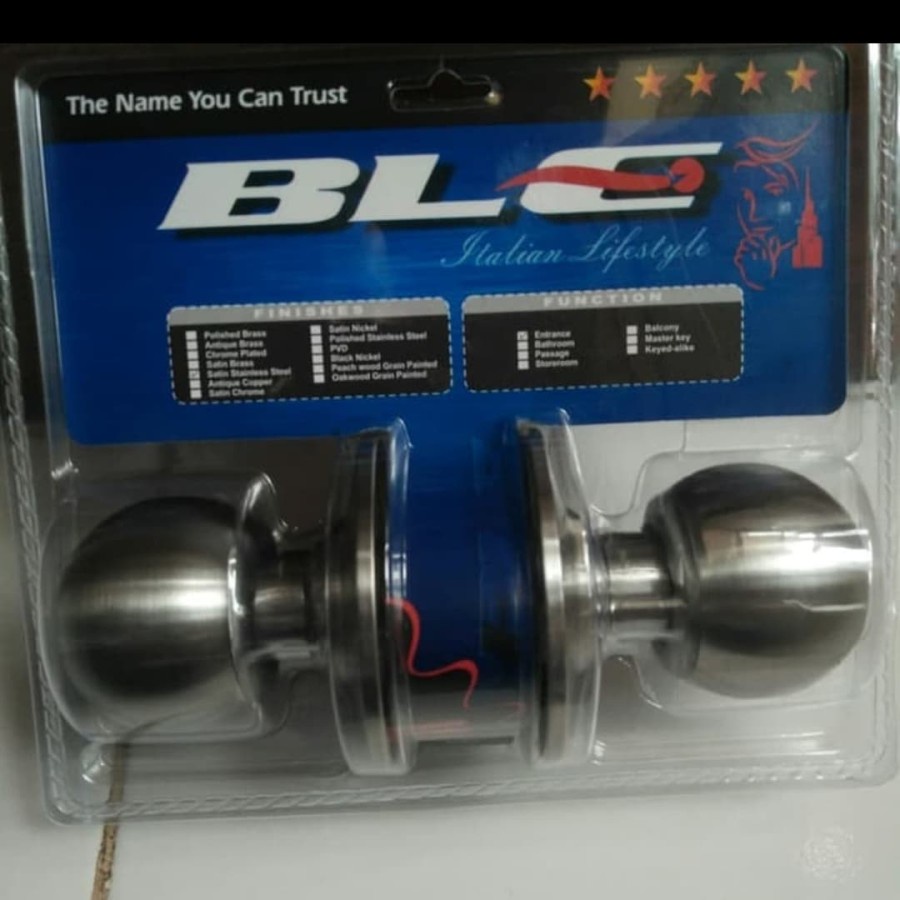 KUNCI BULAT BELLUCCI/KUNCI PINTU KAMAR MANDI/BATHROOM DOOR LOCK/HANDLE HANDEL PEGANGAN GAGANG PINTU 