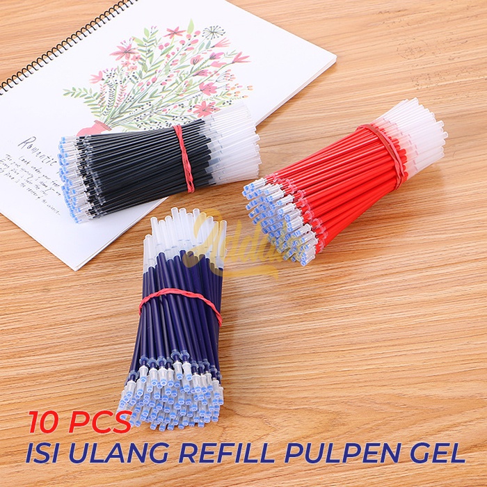 

REFILL PULPEN GEL 0.5MM 0.388MM ISI 10Pcs - ISI ULANG PULPEN PENA GEL IMPORT