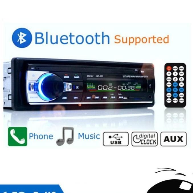 Tape Mobil truk 24 Volt Bluetooth USB MP3 FM Radio JSD-520 24 Volt