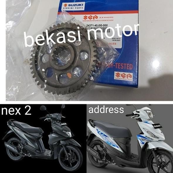 promo Motor Sparepart Motor gir final gear rasio suzuki address nex 2