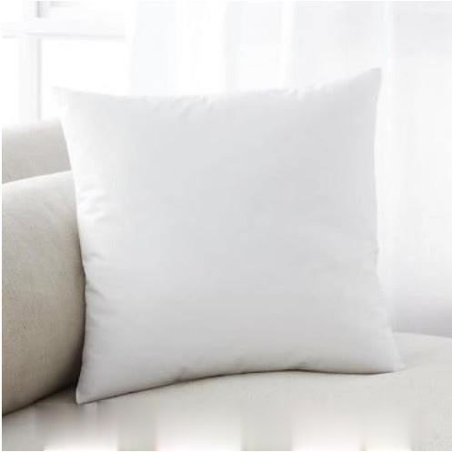 TERMURAH 1kg MUAT 4PCS - BANTAL SOFA POLOS PUTIH UK BERSIH 40X40 PILLOW 109-ISI 350gr 100% SILICON