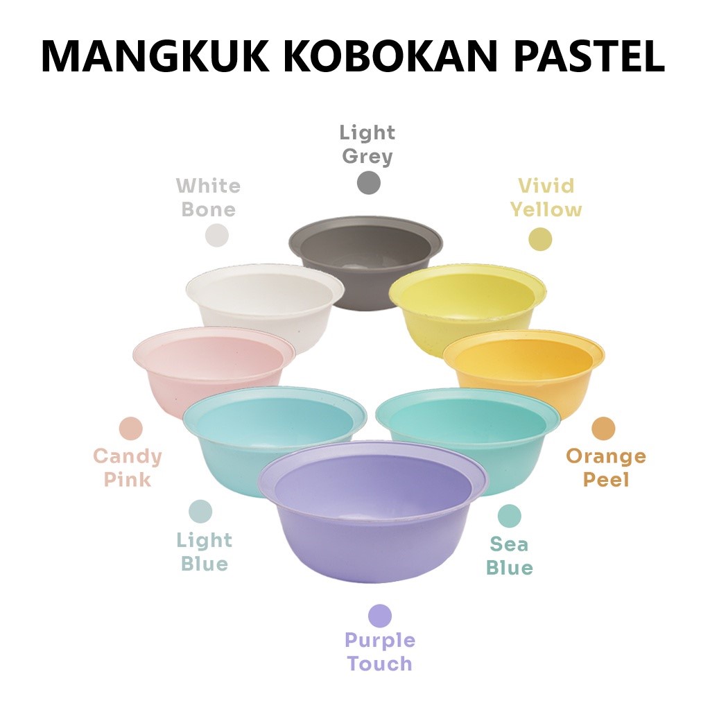 MANGKOK SUP PLASTIK 13CM SERBAGUNA - MANGKUK SOP - KOBOKAN - SOUVENIR MURAH
