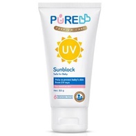 Pure BB Baby SUNBLOCK SPF25 100gr / 50gr Sun UV Protection Aman untuk Bayi - Sun Block Krim Lotion PREMIUM