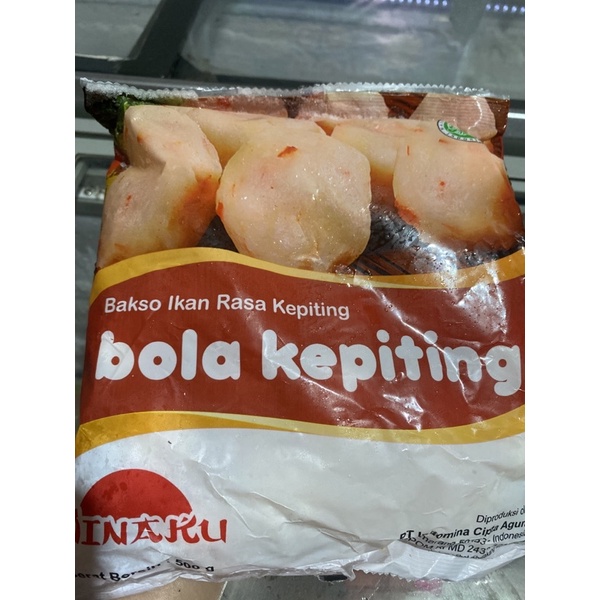 

bola kepiting minaku 500 gr