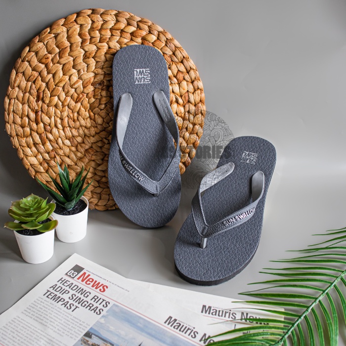 CUCI GUDANG! Sandal Jepit Sun Swallow Wave TREK