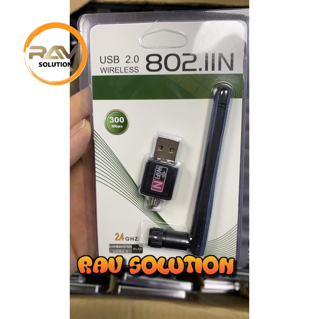 SKU-1185 USB WIFI ANTENA 802.IIN WIRELESS ANTENNA MENANGKAP SIGNAL