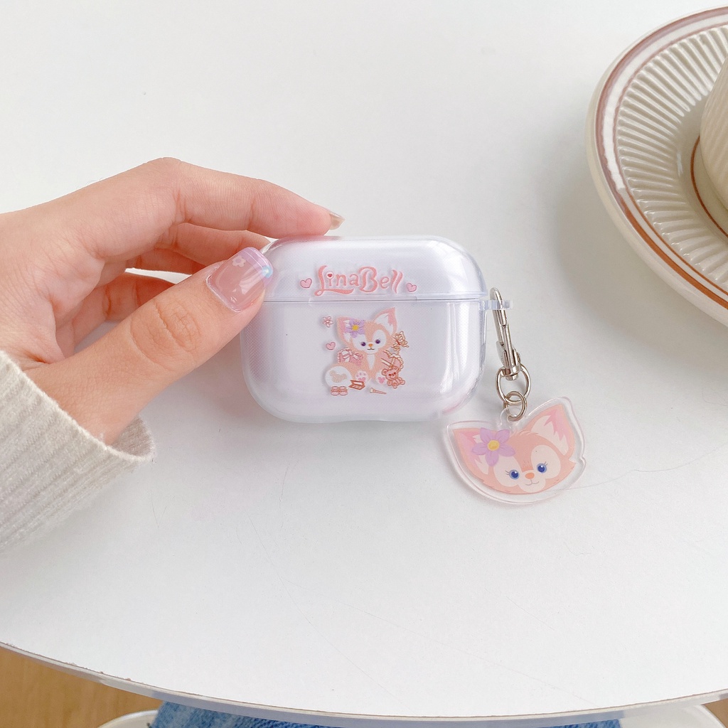 Casing Kartun Lucu Kompatibel Untuk Airpods Pro 2 Case Compatible Untuk Airpods Pro2 Bluetooth TPU Transparan Pelindung shell