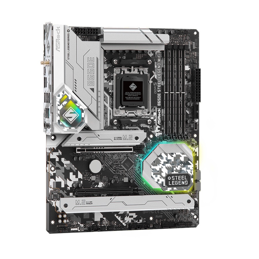 Motherboard ASRock B650E STEEL LEGEND WiFi | ATX | AM5 AMD B650E DDR5