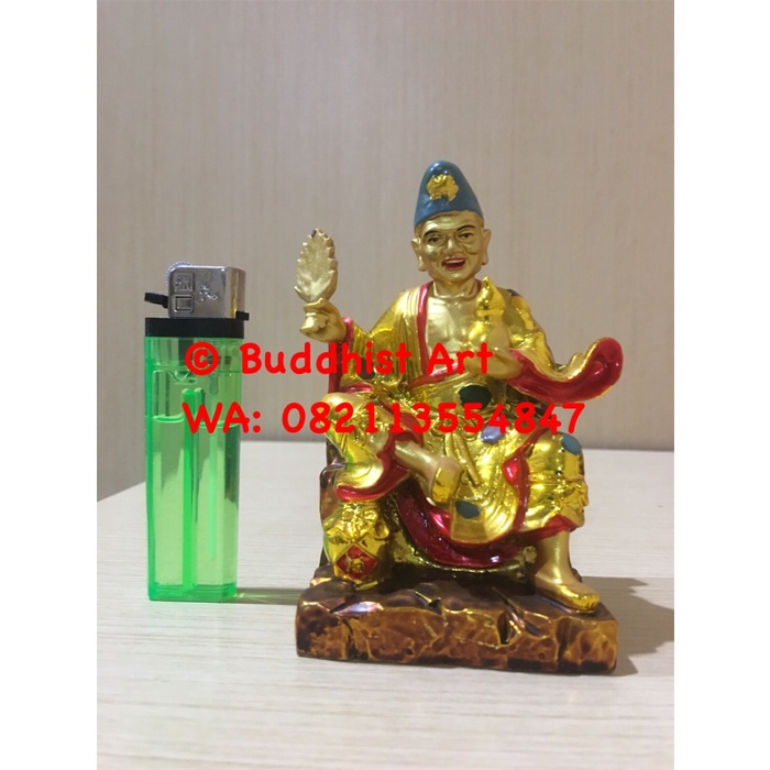 PATUNG DEWA CIKUNG CHIKUNG EMAS 4 INCH