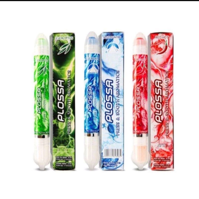 plossa aromatics 10ml | plossa aromaterapi 10ml | plossa inheler | plossa ecalyptus | plossa red hot