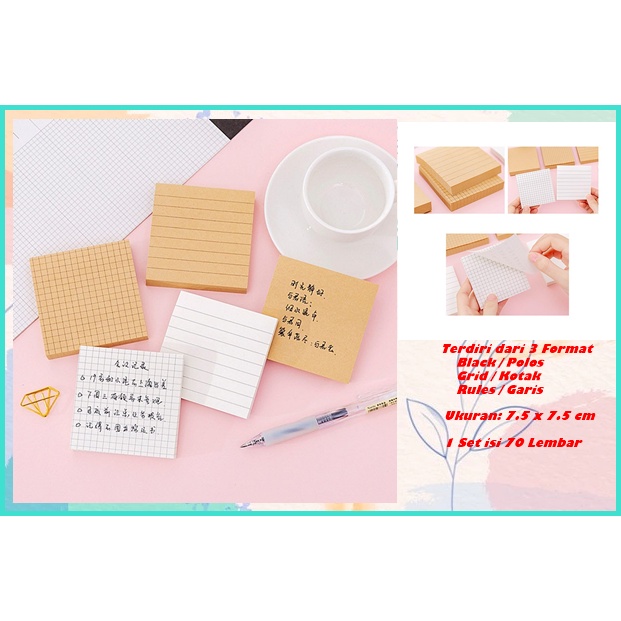 

Memo Pad Memopad Aesthetic Kraft or White Paper Mini Memo Pad Lucu Memo Pad Cute Memo Pad To Do List