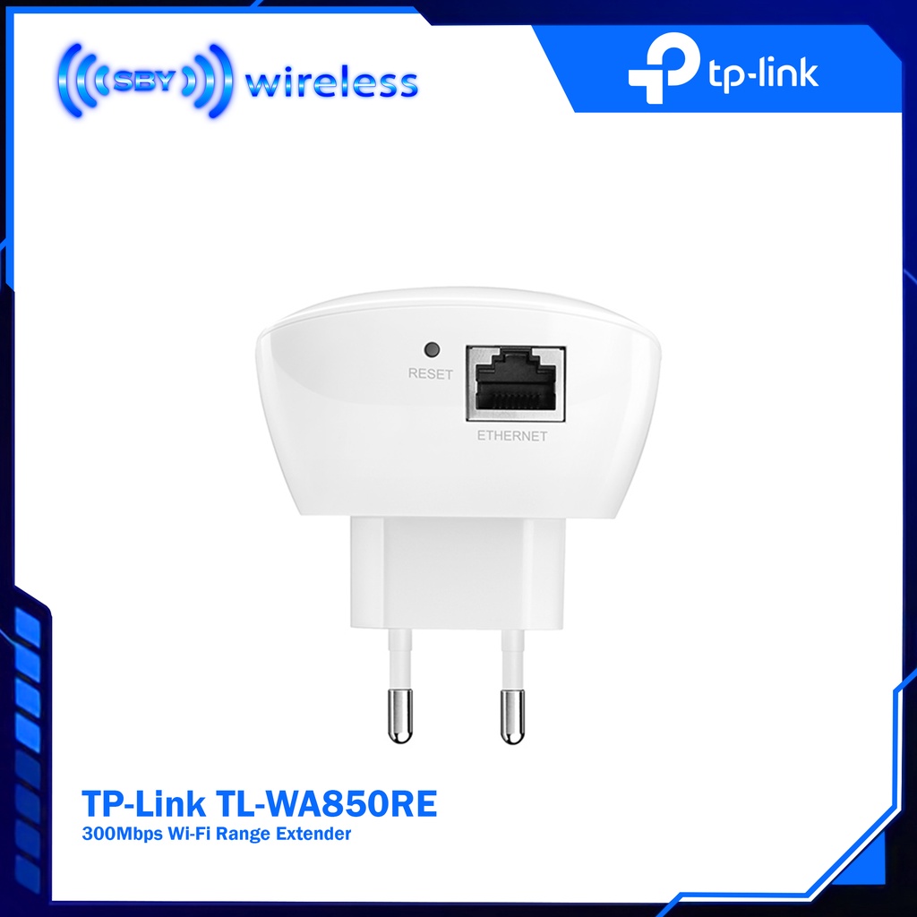 TPLink TL-WA850RE 300Mbps Wi-Fi Range Extender TP-Link Indoor