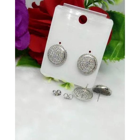 Top Discount Anting-anting mata Hitam&Putih-Putih polos
