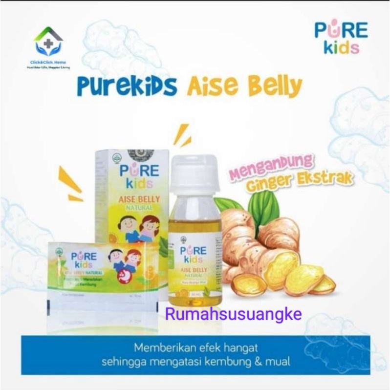 Pure kids Aise Belly Natural Orange 60ml#sachet 10ml