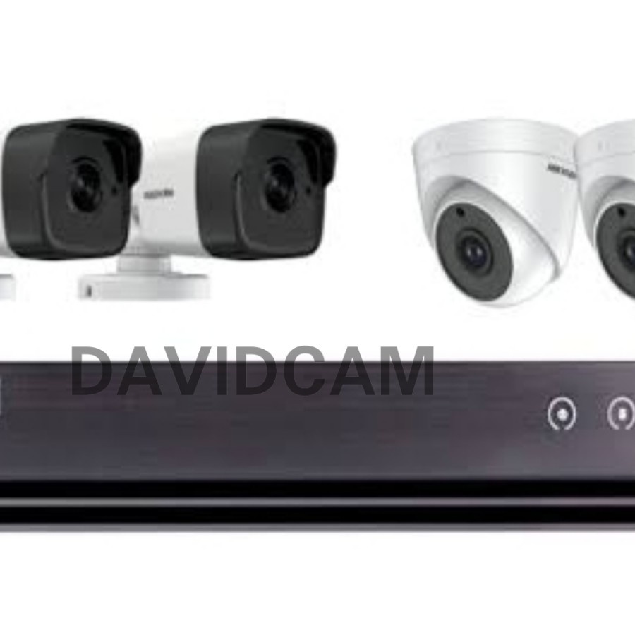 PAKET CCTV HIKVISION DVR 8CH+4CCTV 5MP