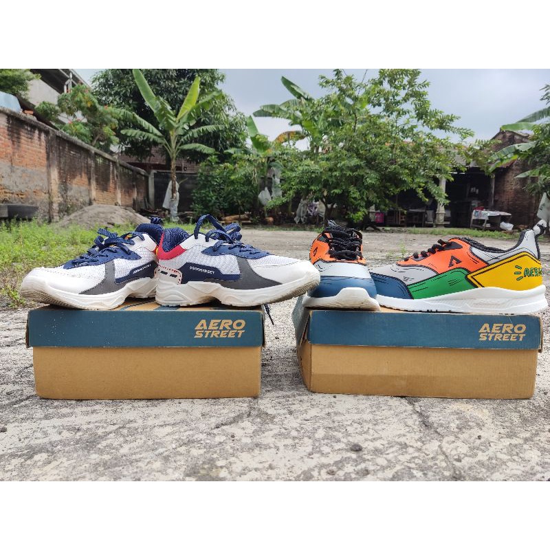 Sepatu Aerostreet 2d tiger cartoon dan riku
