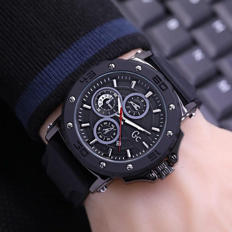 BESTSELLER COD JAM TANGAN PRIA RUBBER JAM TANGAN PRIA SPORT