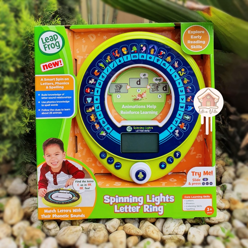 LeapFrog Spinning Lights Letter Ring
