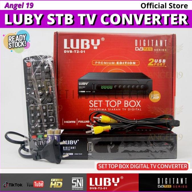 Jual Luby Dvb T Full Hd P Luby Stb Set Top Box Tv Digital