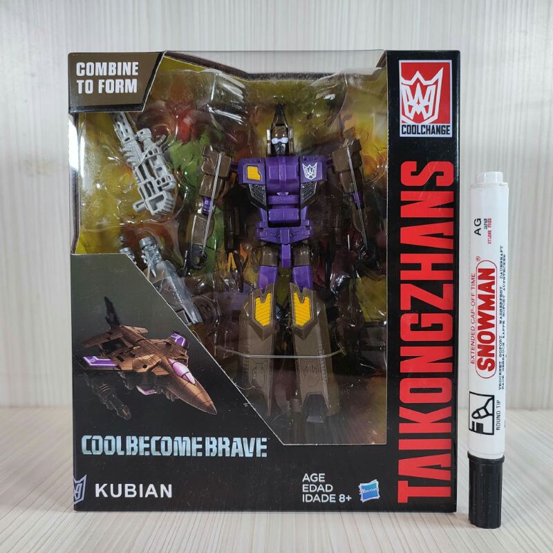 Mainan figure Transformer vortex combiners wars Coolbecomebrave boxTaikongzhan kubiancool changestin