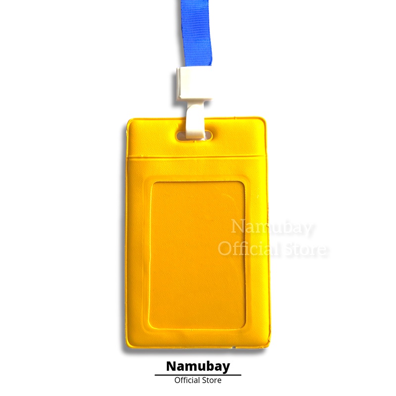 ID CARD NAME TAG GANTUNG BAHAN KULIT PVC / id cards gantung kerja keren / id cards kartu karyawan / id cards holder kulit / id card PVC / id cards casing / nametag idcard kalung / name tag kerja