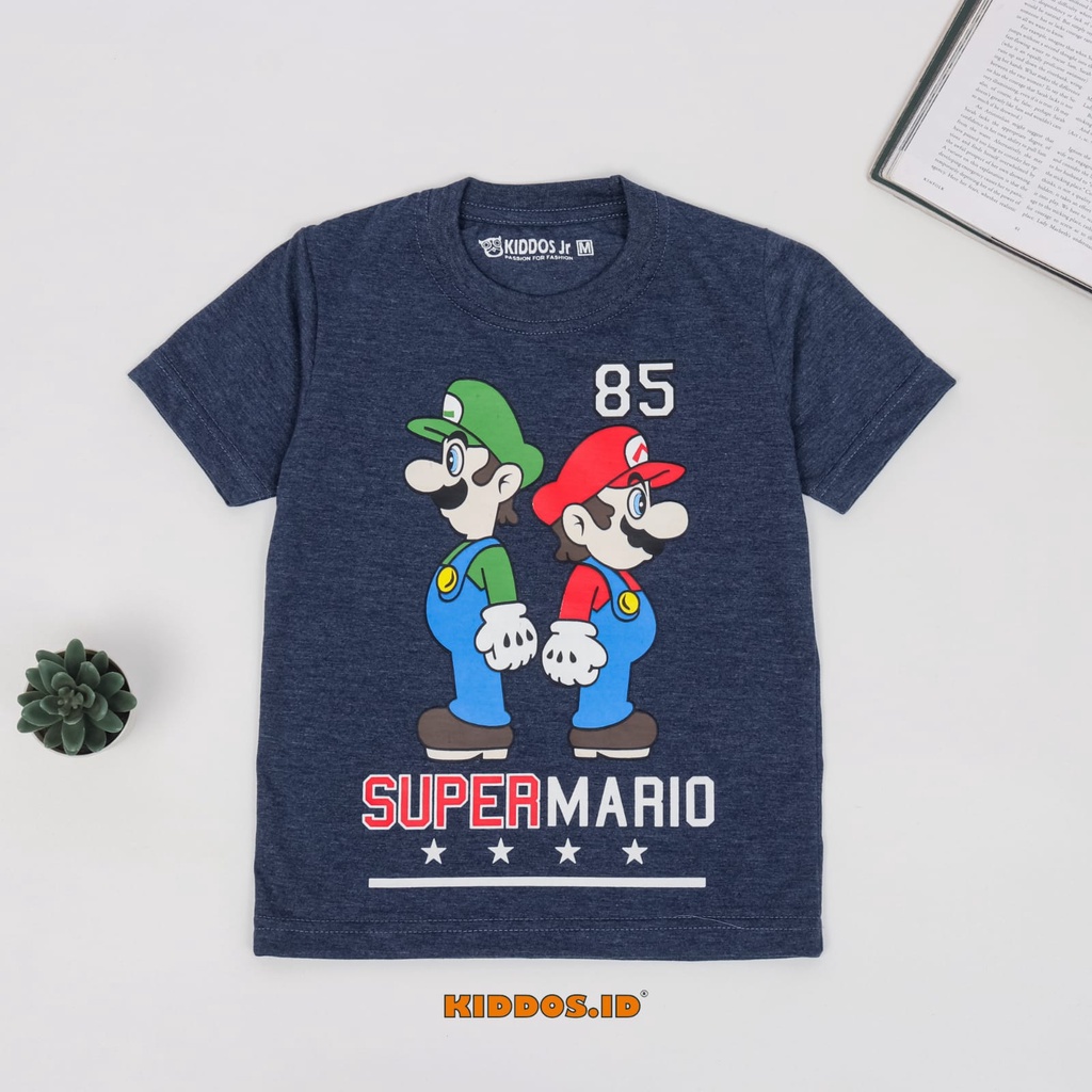 Kaos Anak / Baju Anak Laki Laki SUPER MARIO